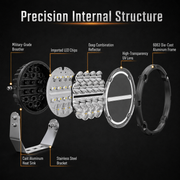 6.5" LED Driving Light by Toptiger 4x4 – image 3 of 6