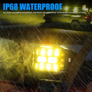 COLIGHT LED Driving Light Pods 5" Inch 500W Spot Flood Combo w/ Side Shooter DRL by Toptiger 4x4 – image 10 of 11